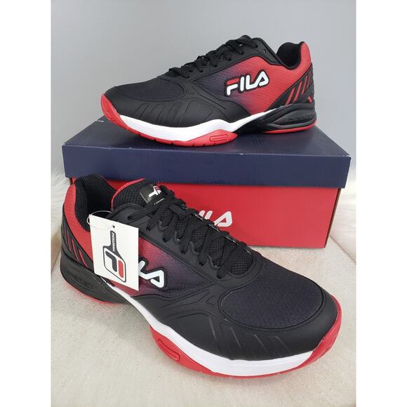 NEW 12 Fila Men's Volley Zone Athletic Non Marking Indoor Court Sport Pickleball - Picture 1 of 7